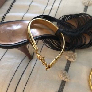 Beautiful shoes little wormed